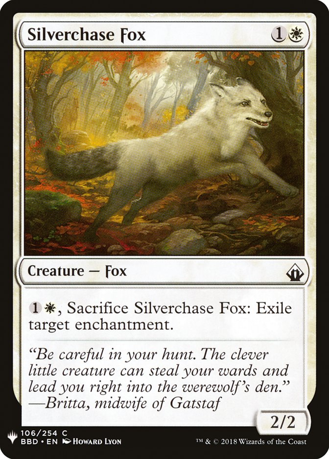 Silverchase Fox [Mystery Booster] | Eastridge Sports Cards & Games