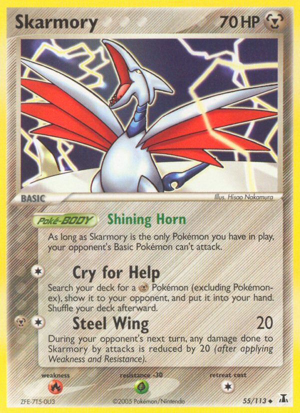 Skarmory (55/113) [EX: Delta Species] | Eastridge Sports Cards & Games