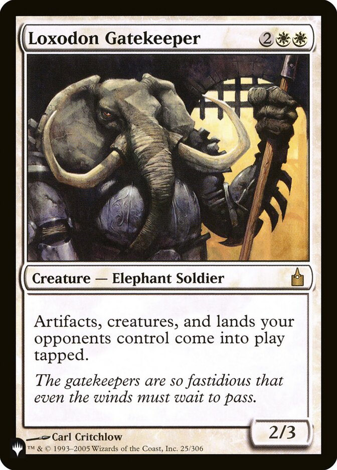 Loxodon Gatekeeper [The List] | Eastridge Sports Cards & Games