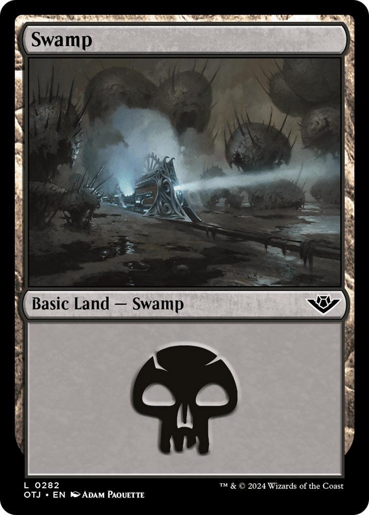 Swamp (0282) [Outlaws of Thunder Junction] | Eastridge Sports Cards & Games