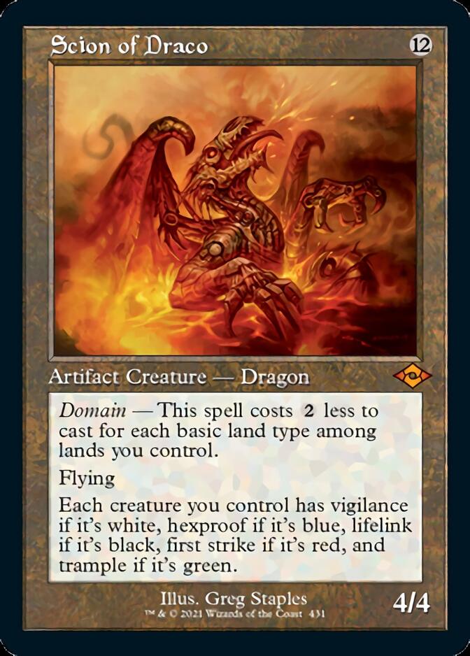 Scion of Draco (Retro) [Modern Horizons 2] | Eastridge Sports Cards & Games