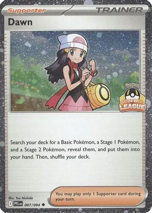 Dawn (Ultra Ball League) 087/094  - Holofoil League & Championship Cards - Uncommon