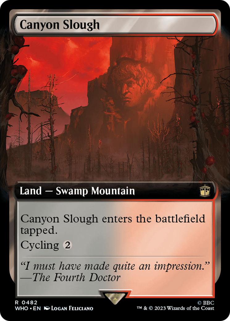 Canyon Slough (Extended Art) [Doctor Who] | Eastridge Sports Cards & Games