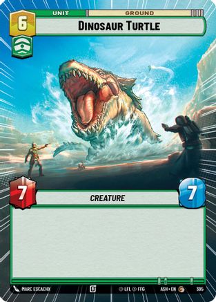 Dinosaur Turtle (Hyperspace) (395) - Ashes of the Empire