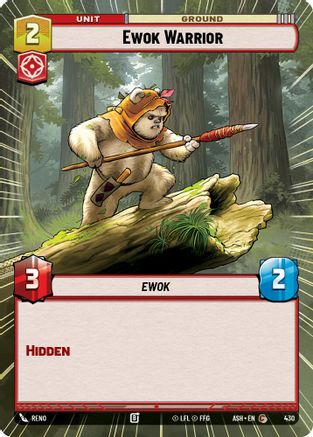 Ewok Warrior (Hyperspace) (430) - Ashes of the Empire
