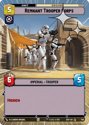 Remnant Trooper Corps (Hyperspace Foil) (746) - Ashes of the Empire Foil