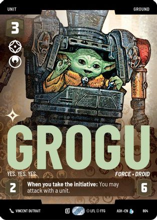Grogu - Yes. Yes. Yes. (Prestige) (804) - Ashes of the Empire