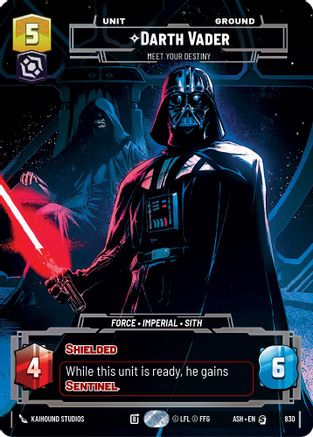 Darth Vader - Meet Your Destiny (Prestige) (830) - Ashes of the Empire