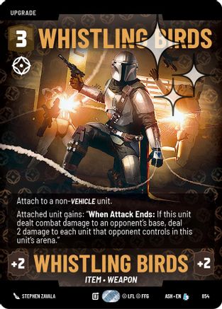 Whistling Birds (Prestige Foil) (854) - Ashes of the Empire Foil