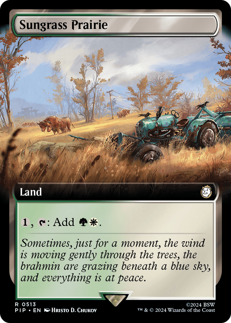 Sungrass Prairie (Extended Art) [Fallout] | Eastridge Sports Cards & Games