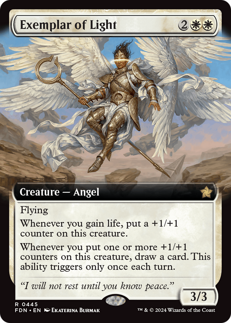 Exemplar of Light (Extended Art) [Foundations] | Eastridge Sports Cards & Games