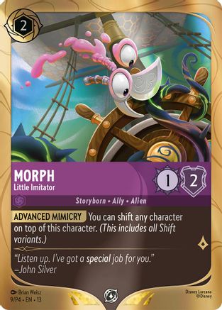 Morph - Little Imitator (9) - Disney Lorcana Promo Cards Holofoil