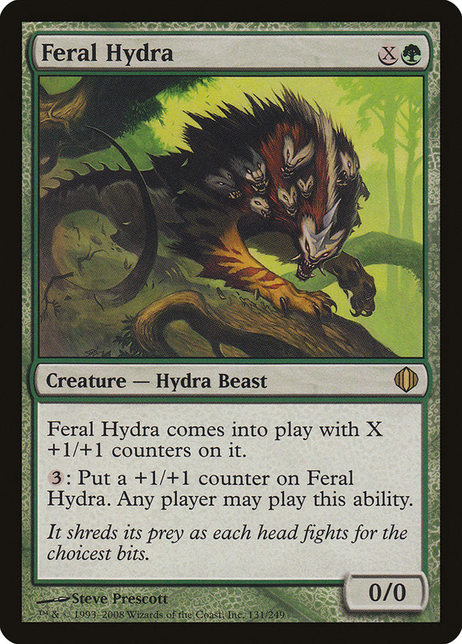 Feral Hydra (Oversized) [Oversize Cards] | Eastridge Sports Cards & Games