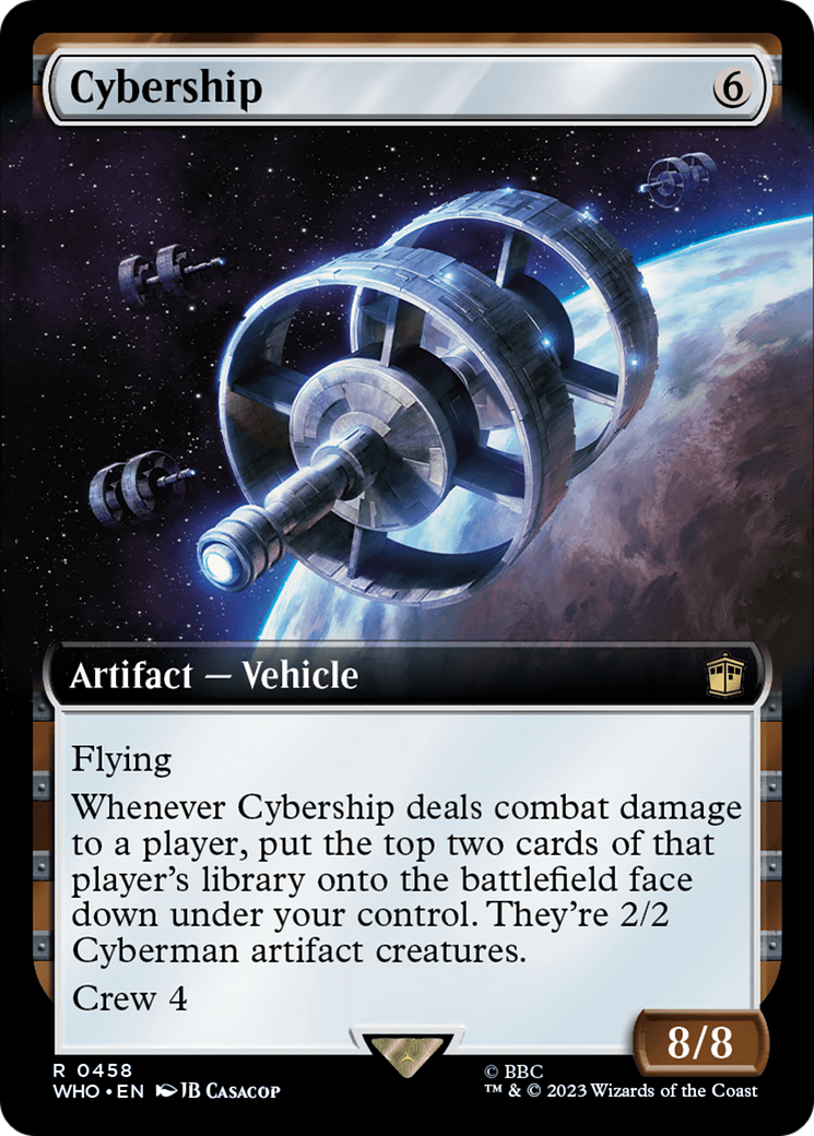 Cybership (Extended Art) [Doctor Who] | Eastridge Sports Cards & Games