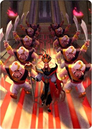 Reign of Jafar Puzzle Insert (Version 1 of 2) (Bottom Middle)  - Reign of Jafar