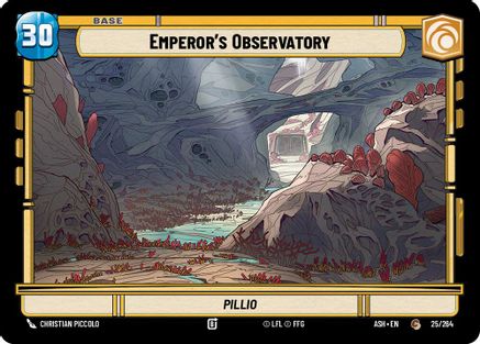 Emperor's Observatory // Shield (25/264 // T03) - Ashes of the Empire