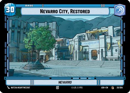 Nevarro City, Restored // Mandalorian (20/264 // T01) - Ashes of the Empire