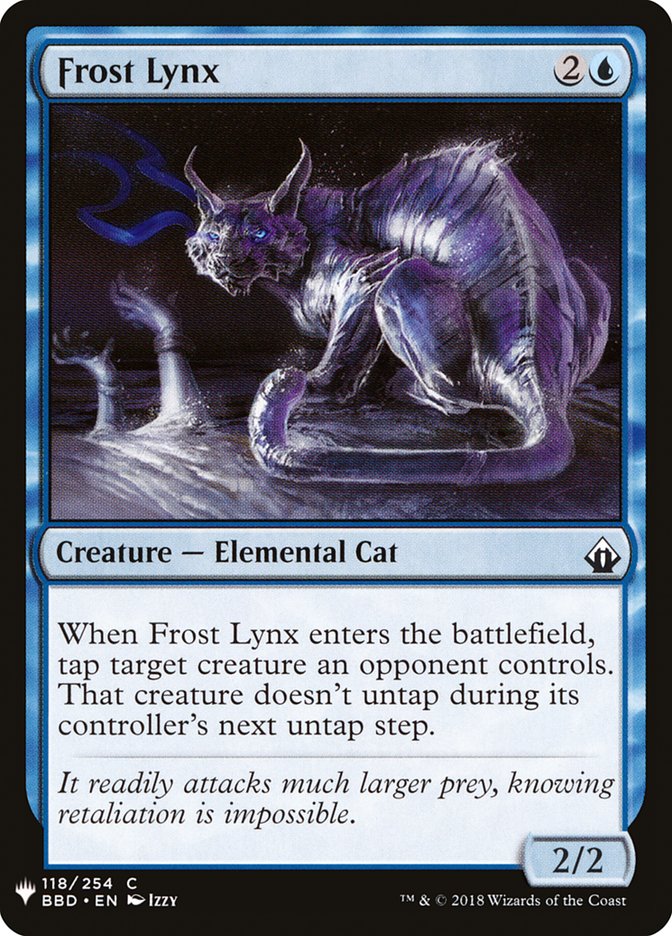 Frost Lynx [Mystery Booster] | Eastridge Sports Cards & Games