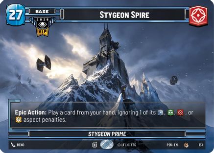 Stygeon Spire (131) - Galactic Championship 2026 Foil