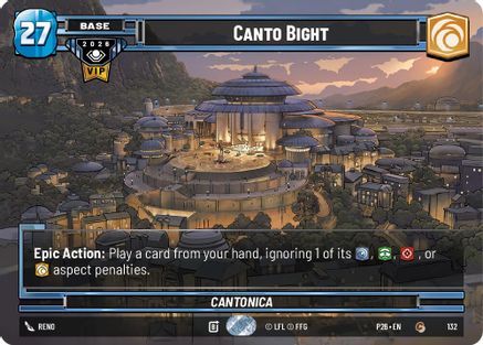 Canto Bight (132) - Galactic Championship 2026 Foil