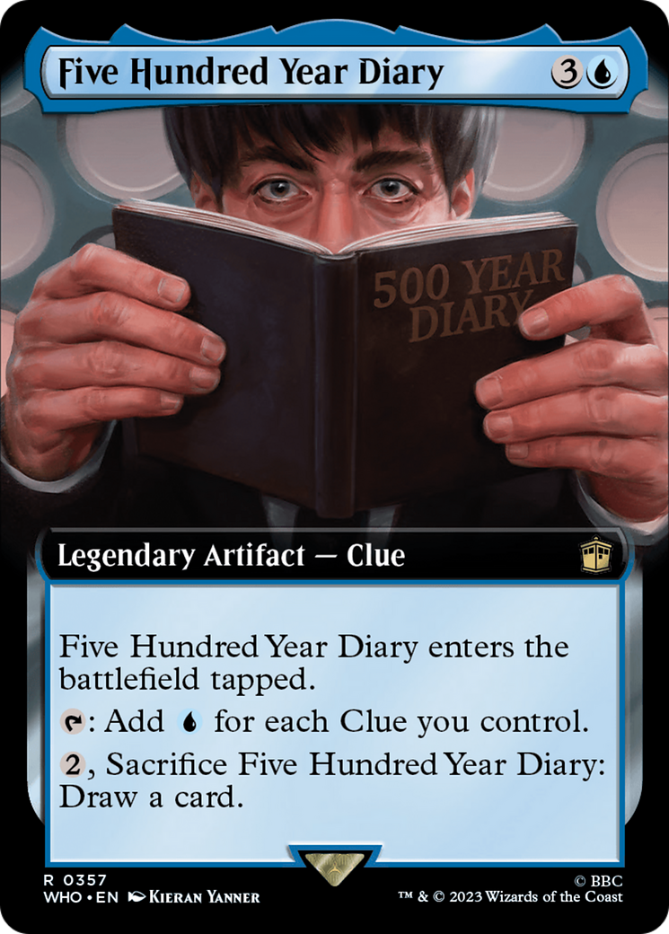 Five Hundred Year Diary (Extended Art) [Doctor Who] | Eastridge Sports Cards & Games