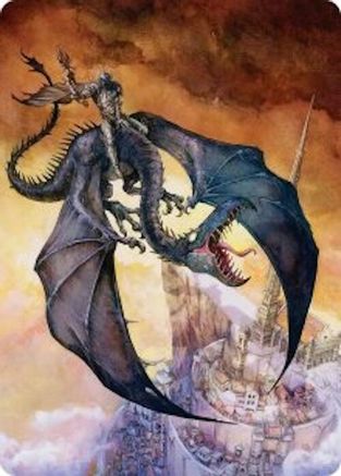 Witch-king, Bringer of Ruin Art Card (ASHOB-032) - Art Series: The Hobbit
