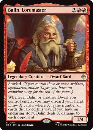 Balin, Loremaster (HOB-087) - The Hobbit