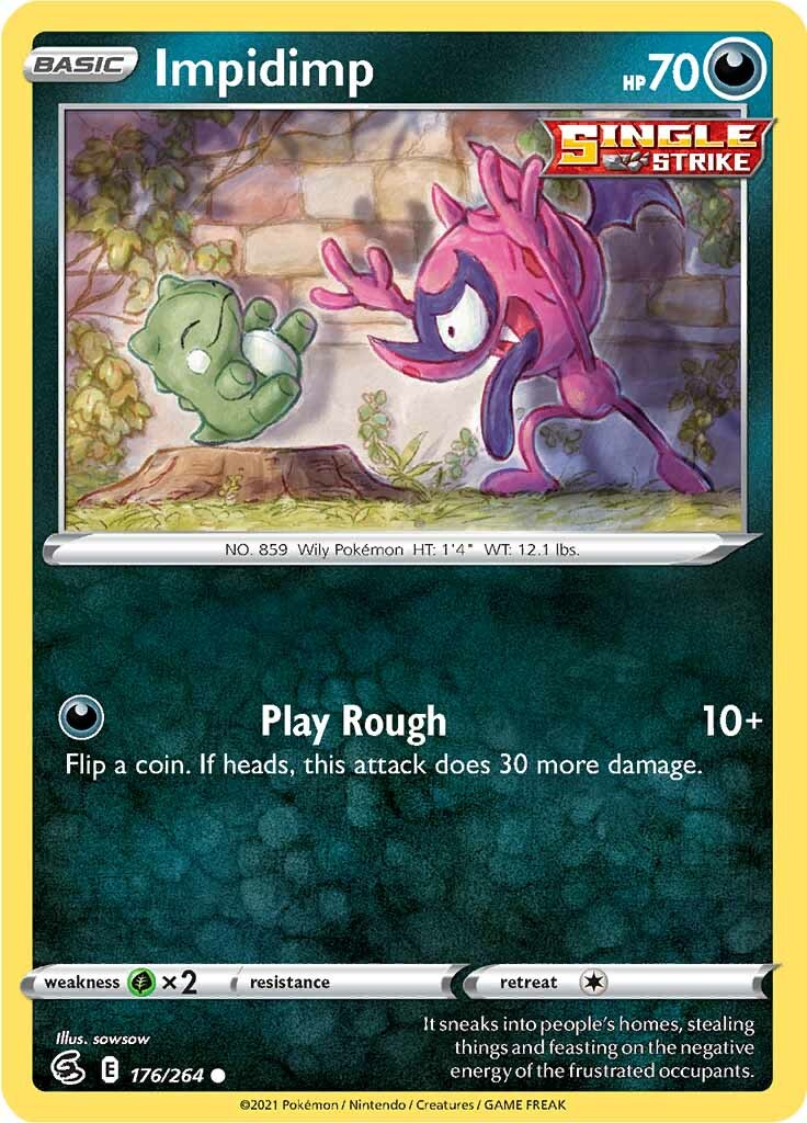 Impidimp (176/264) [Sword & Shield: Fusion Strike] | Eastridge Sports Cards & Games