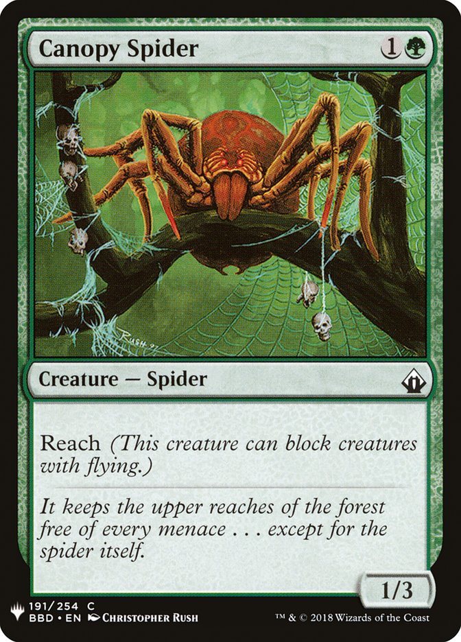 Canopy Spider [Mystery Booster] | Eastridge Sports Cards & Games