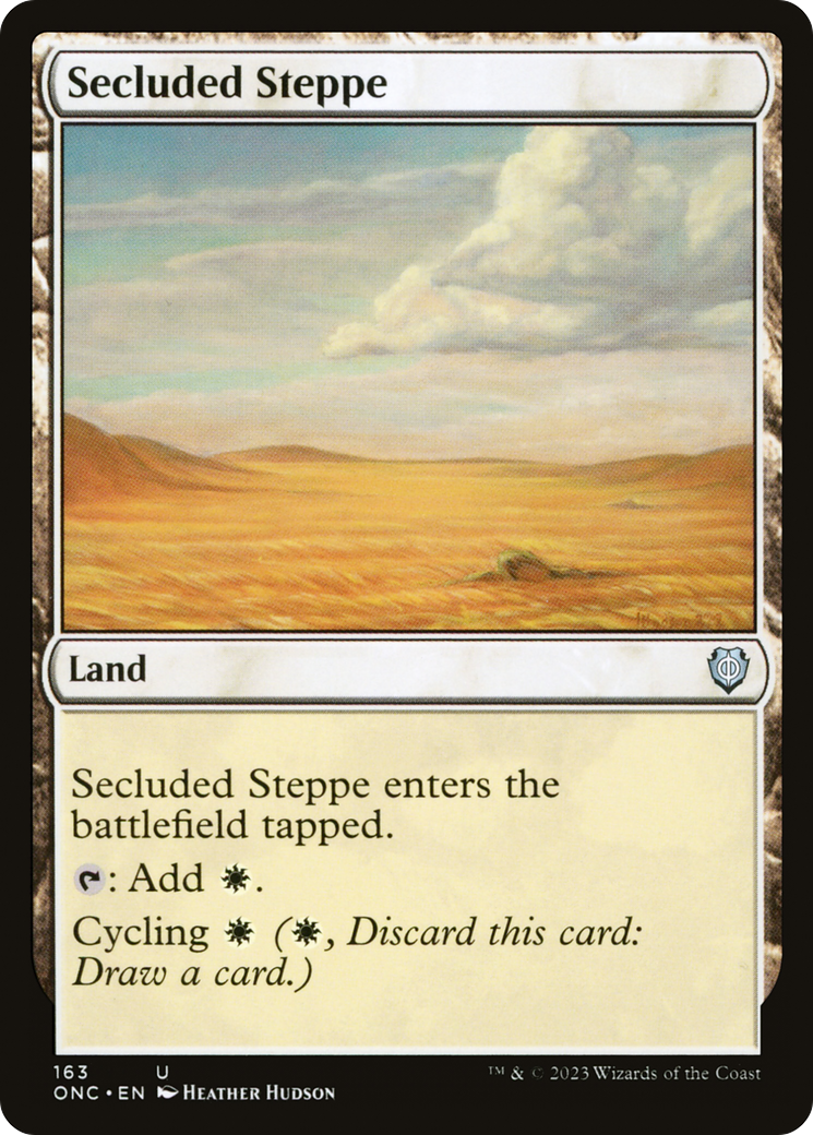 Secluded Steppe [Phyrexia: All Will Be One Commander] | Eastridge Sports Cards & Games