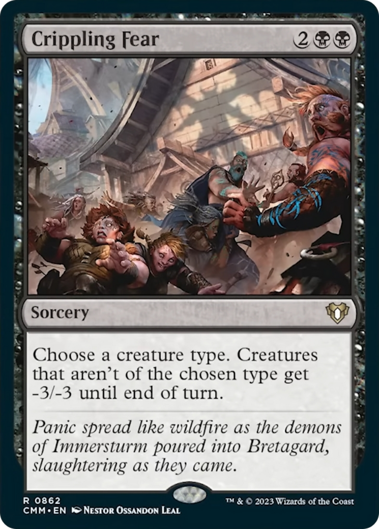 Crippling Fear [Commander Masters] | Eastridge Sports Cards & Games