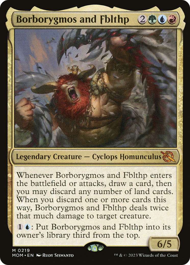 Borborygmos and Fblthp [March of the Machine] | Eastridge Sports Cards & Games