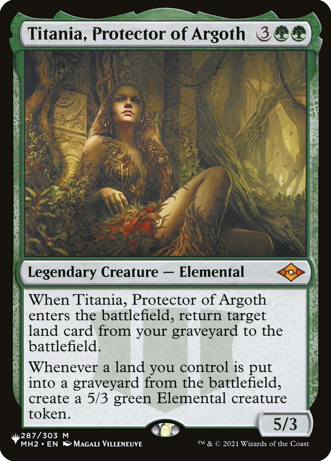 Titania, Protector of Argoth [The List] | Eastridge Sports Cards & Games