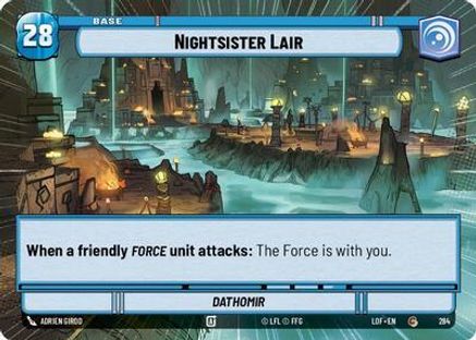 Nightsister Lair (Plastic) (284) - Galactic Championship 2026