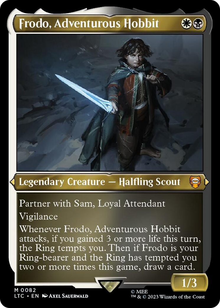 Frodo, Adventurous Hobbit (Display Commander) [The Lord of the Rings: Tales of Middle-Earth Commander] | Eastridge Sports Cards & Games