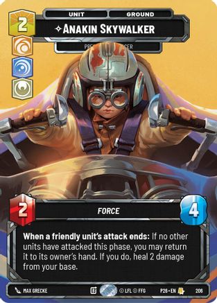 Anakin Skywalker - Prescient Podracer (206) - Sector and Regional Promos Season 2