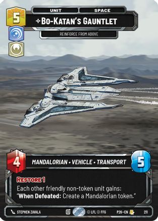 Bo-Katan's Gauntlet - Reinforce from Above (211) - Sector and Regional Promos Season 2