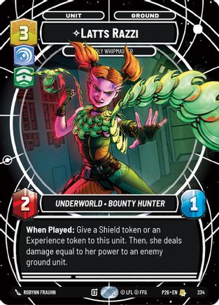 Latts Razzi - Deadly Whipmaster (234) - Sector and Regional Promos Season 2 Foil