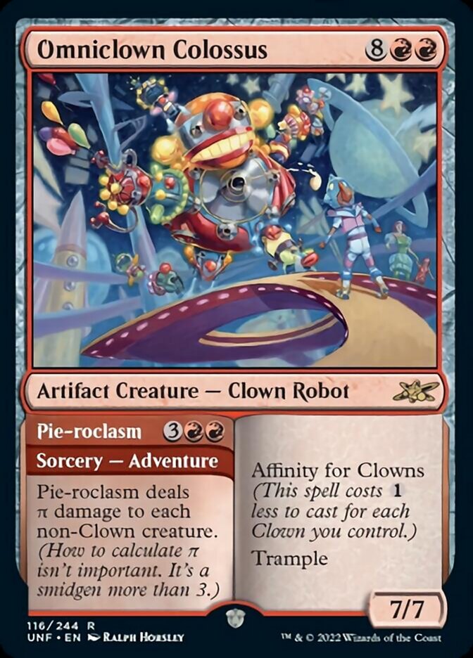 Omniclown Colossus // Pie-roclasm [Unfinity] | Eastridge Sports Cards & Games
