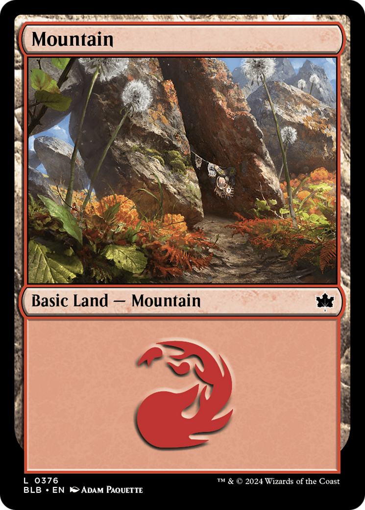 Mountain (0376) [Bloomburrow] | Eastridge Sports Cards & Games