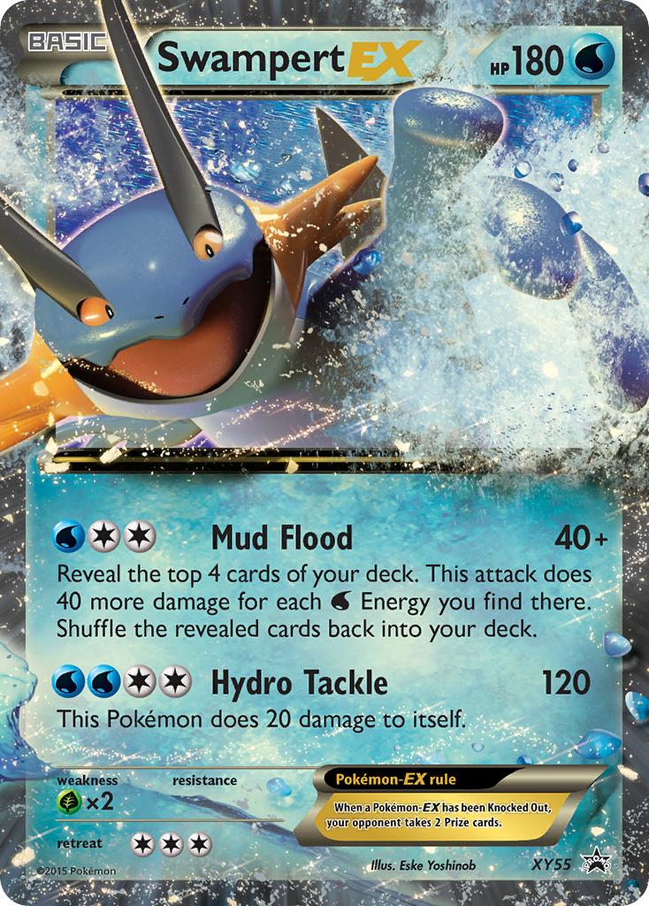 Swampert EX (XY55) [XY: Black Star Promos] | Eastridge Sports Cards & Games