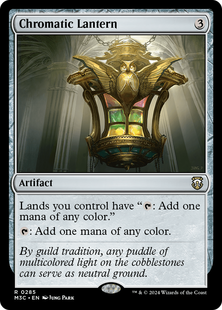 Chromatic Lantern (Ripple Foil) [Modern Horizons 3 Commander] | Eastridge Sports Cards & Games