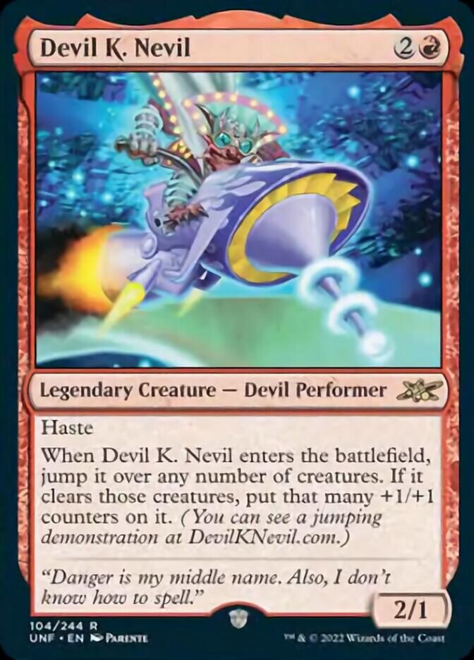 Devil K. Nevil [Unfinity] | Eastridge Sports Cards & Games