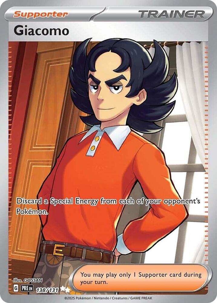 Giacomo (138/131) [Scarlet & Violet: Prismatic Evolutions] | Eastridge Sports Cards & Games