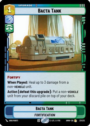 Bacta Tank (37/272) - Homeworlds