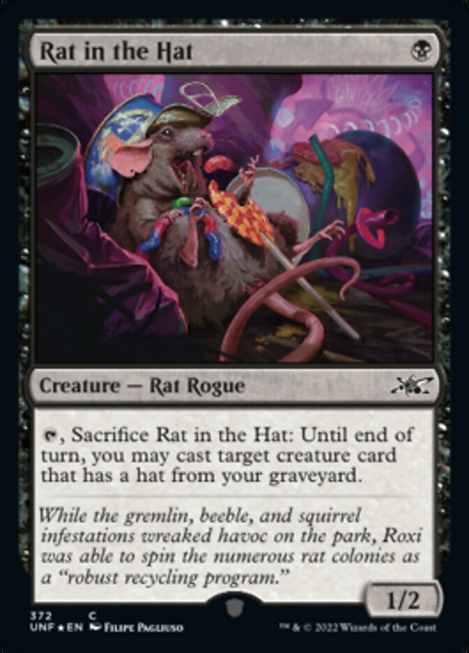 Rat in the Hat (Galaxy Foil) [Unfinity] | Eastridge Sports Cards & Games