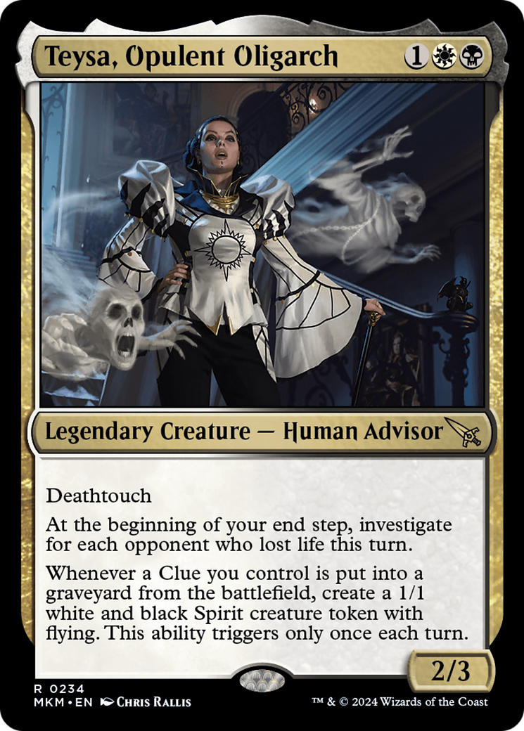 Teysa, Opulent Oligarch [Murders at Karlov Manor] | Eastridge Sports Cards & Games