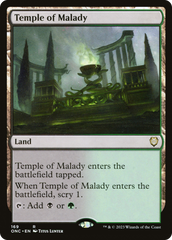 Temple of Malady [Phyrexia: All Will Be One Commander] | Eastridge Sports Cards & Games