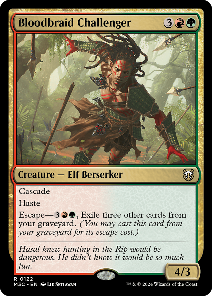 Bloodbraid Challenger [Modern Horizons 3 Commander] | Eastridge Sports Cards & Games