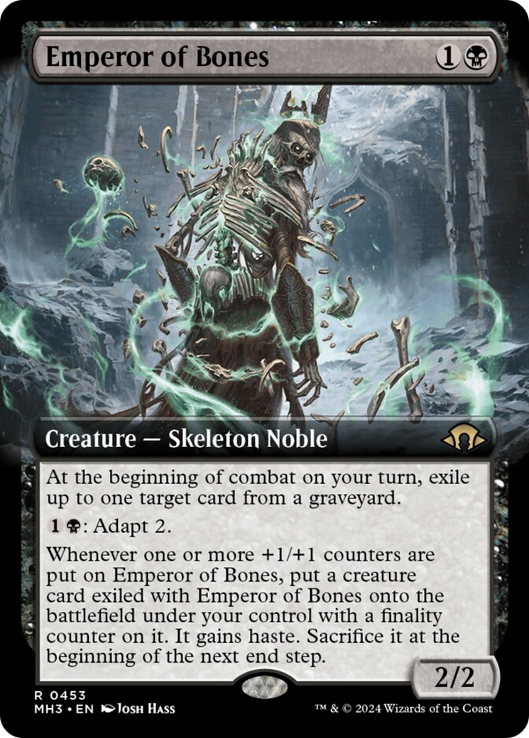 Emperor of Bones (Extended Art) [Modern Horizons 3] | Eastridge Sports Cards & Games